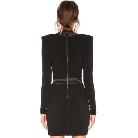 Zhivago Eye Of Horus Mini Dress in Black 8 / Medium - Picture 3 of 4